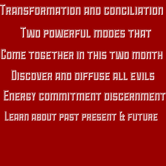 Conciliation and transformative