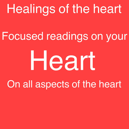 45 minute reading on heart focus energies