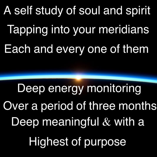 A energy healing grounding reading session