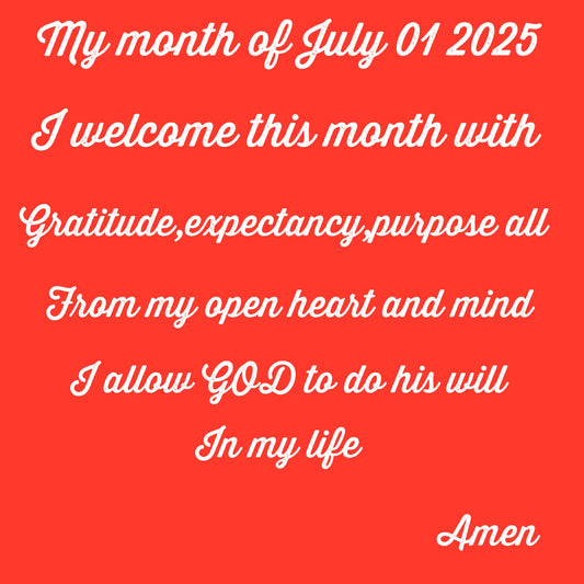A new day a new beginning